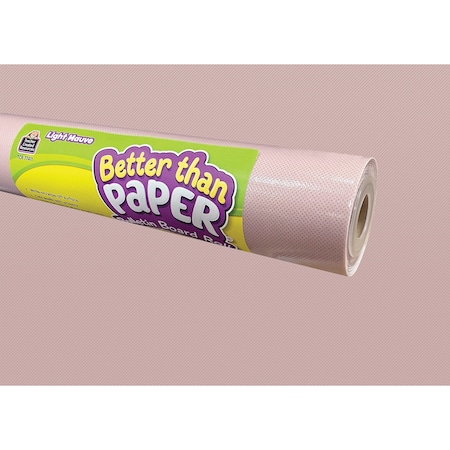 Teacher Created Resources Light Mauve Better Than Paper Bulletin Board Roll, 4ft. x 12ft., 4PK TCR32447